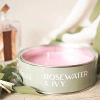 Pintail Candles Rosewater & Ivy Triple Wick Tin Candle Extra Image 3 Preview